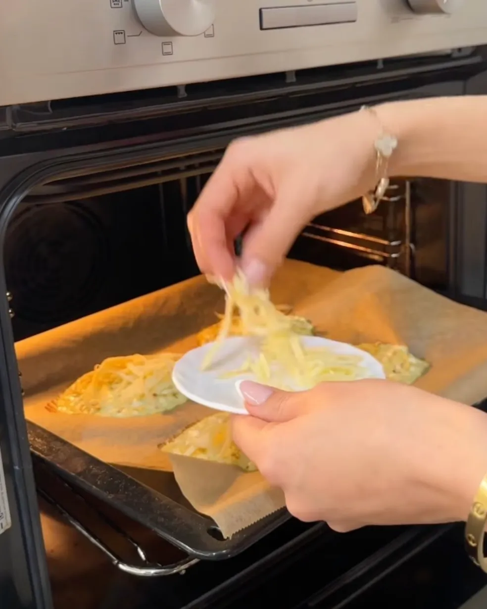 pečené placky z cottage