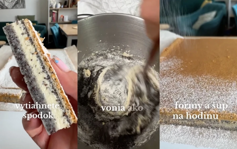 makový koláč čum na drát recept