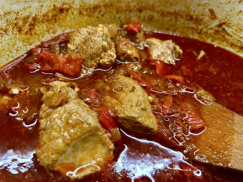 ideálna konzistencia morčacieho guláša