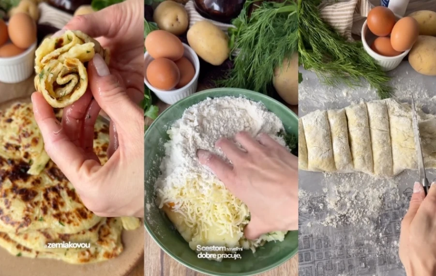 zemiakové placky so syrom a kôprom chrumkavý domáci recept