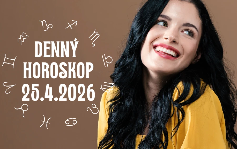 Horoskop na dnes 25 apríl 2026