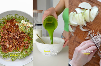 Špenátové halušky s nivovou omáčkou: Fit recept plný bielkovín