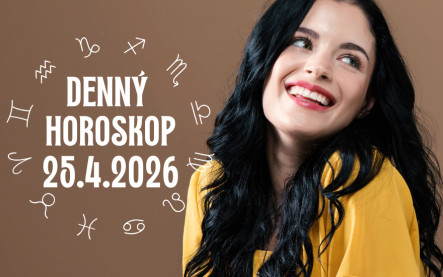 Horoskop na dnes 25 apríl 2026