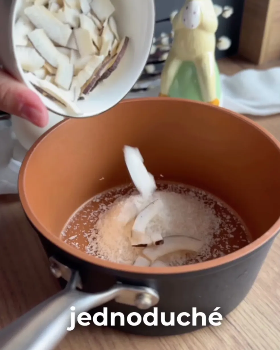 kokosový sirup recept