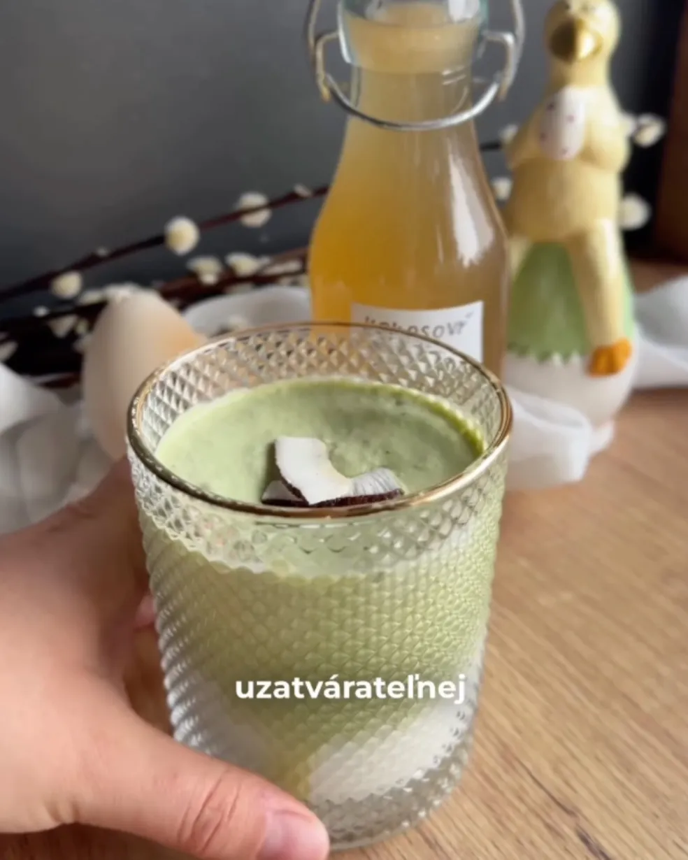 matcha latte recept
