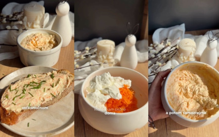 mrkvová nátierka s tvarohom fit recept na chlieb