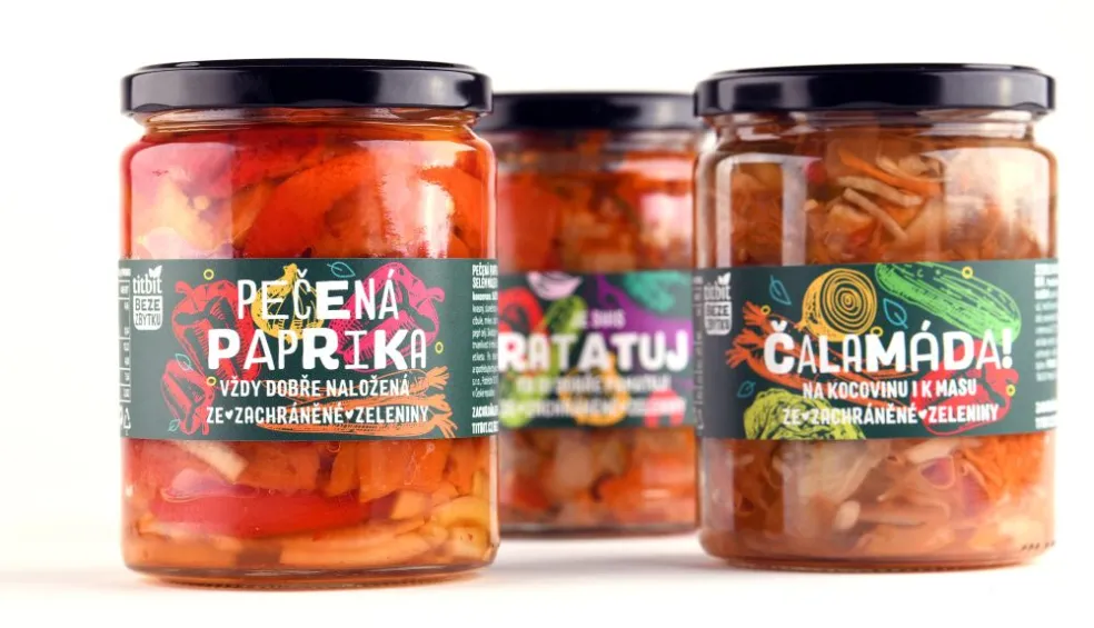 Poháre Bezo zvyšku pečená paprika čalamáda ratatuj