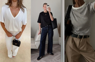 Dokonalé dámske tričko pre každý typ postavy: Ako si vybrať strih, ktorý vám pristane