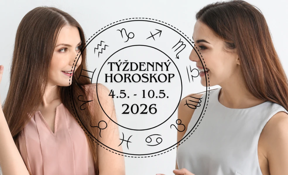 Týždenný horoskop od 4 mája do 10 mája 2026