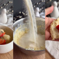 Jahodové tvarohové guľky: Obľúbený recept v jednoduchšej verzii