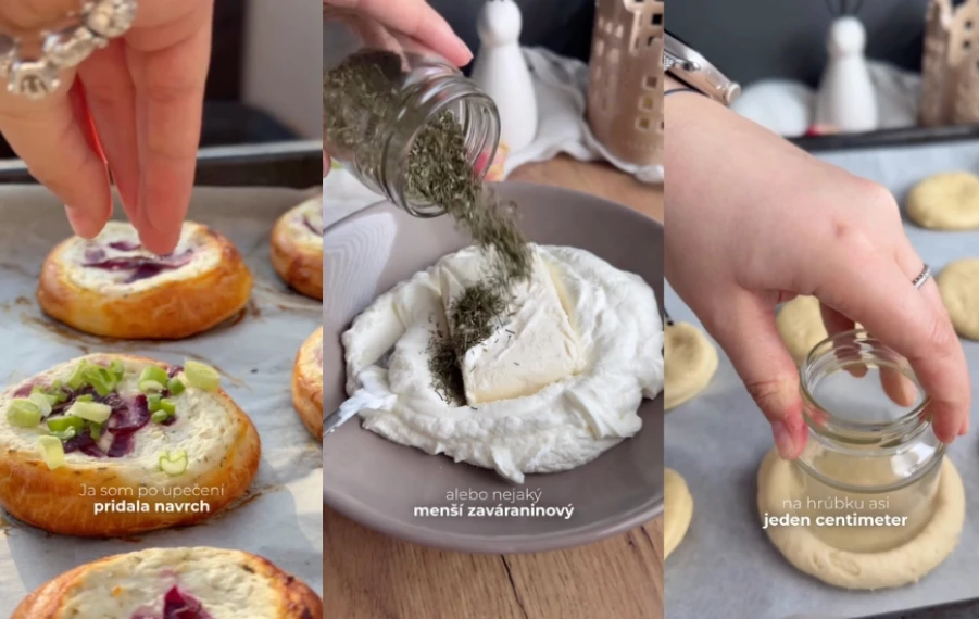 mini podplamenníky recept