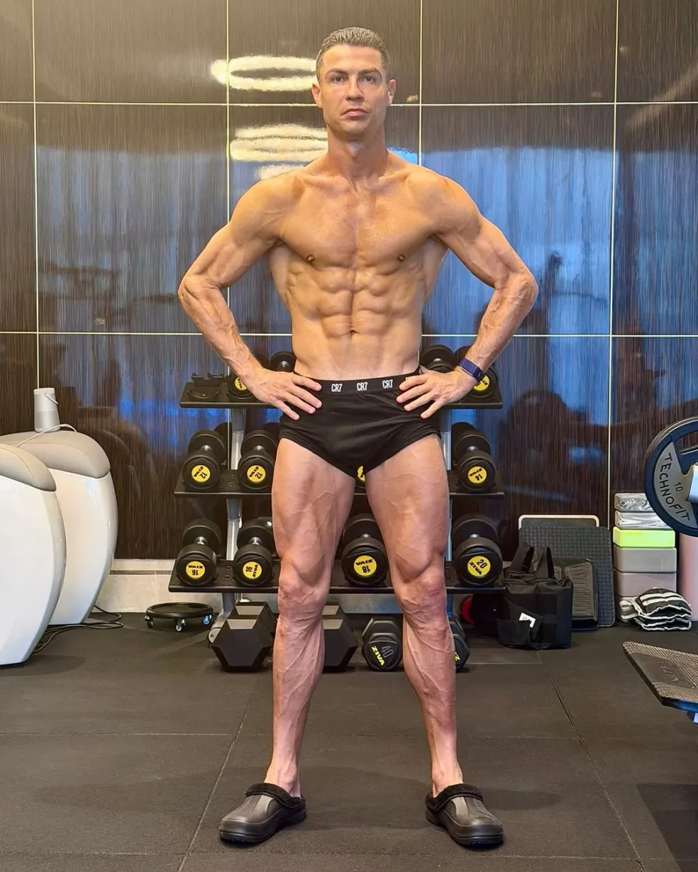 jedálniček Cristiano Ronaldo