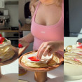 Palacinková torta s jahodami: Recept na jemný dezert bez pečenia