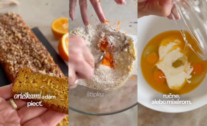 Recept na mrkvový koláč s pomarančom: Jemný, vláčny a prirodzene sladký