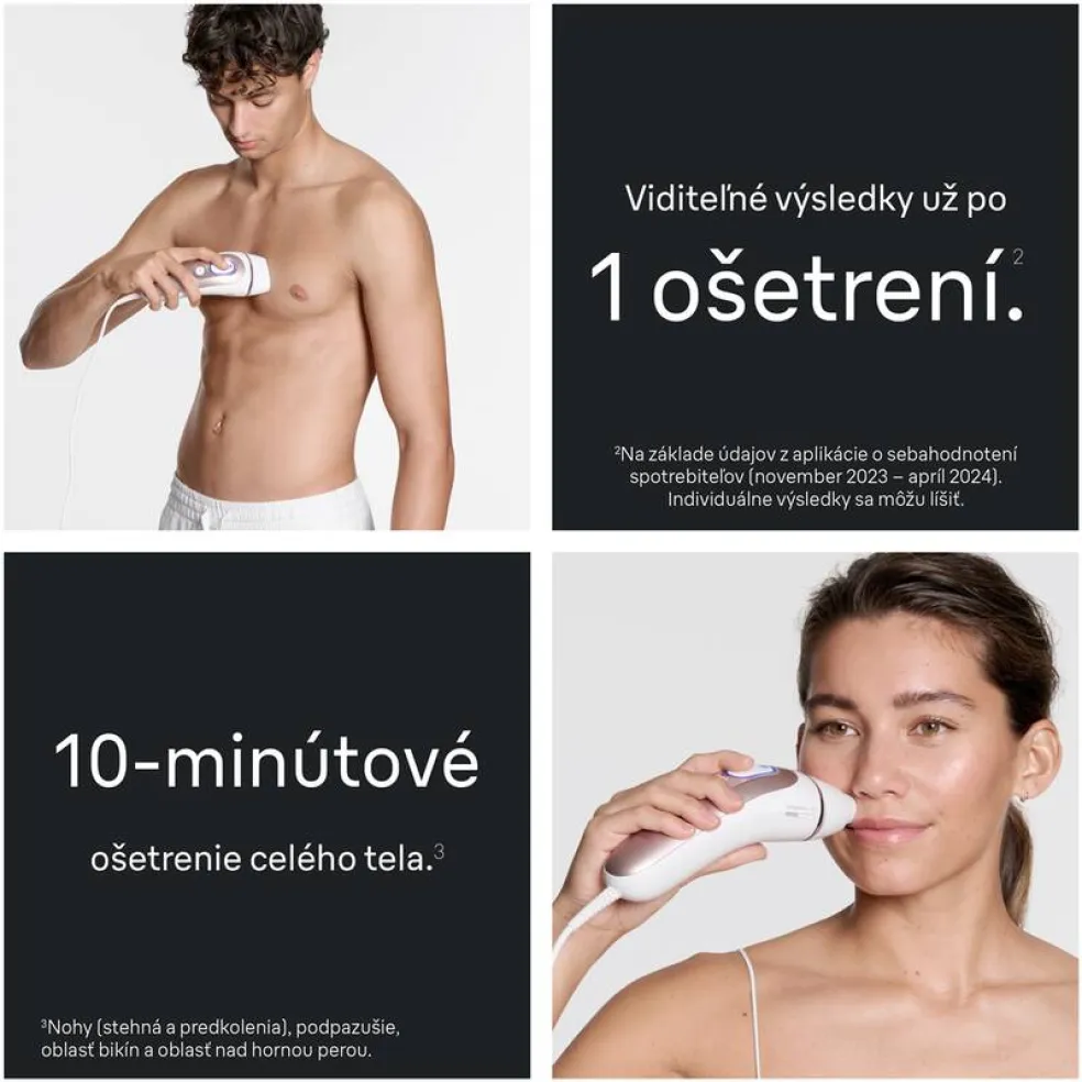 Braun Smart IPL ošetrenie