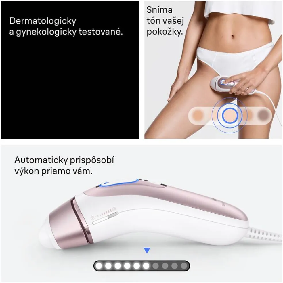 Braun Smart IPL výkon