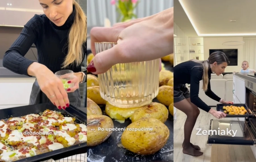 bryndzové halušky z plechu