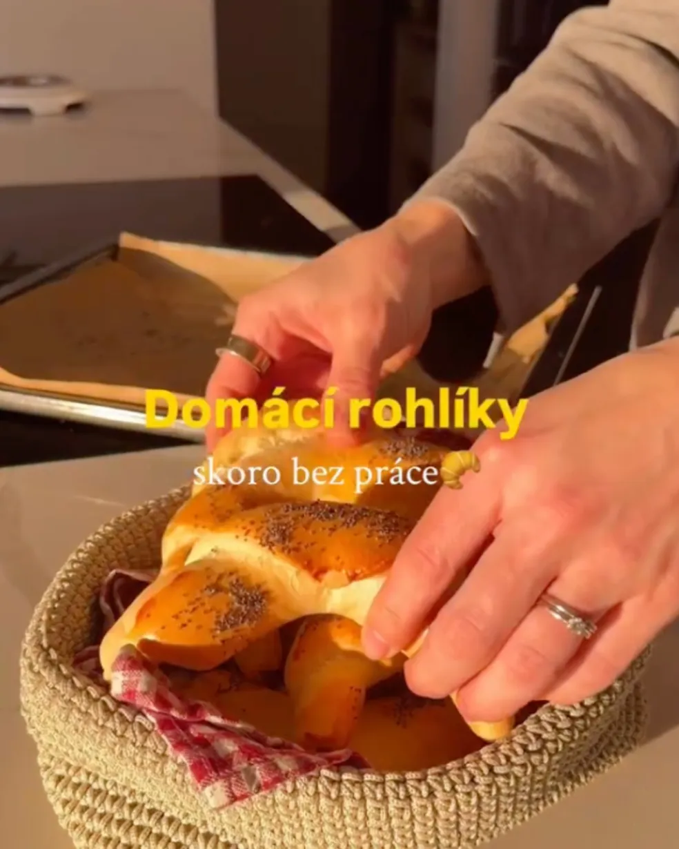rýchle domáce rožky