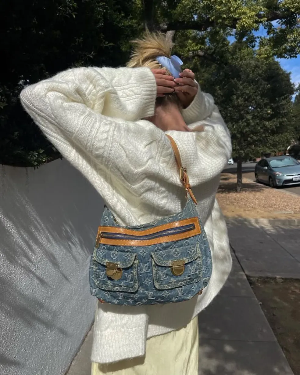 denim kabelky