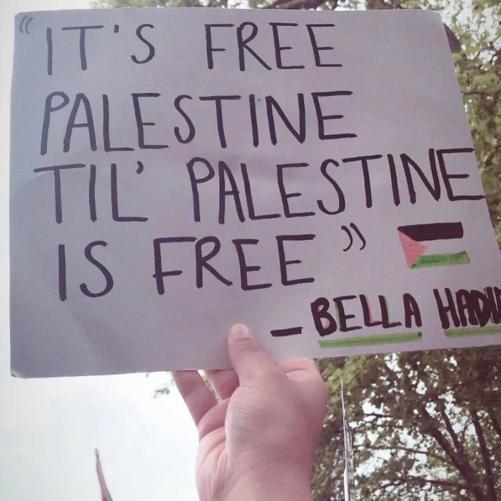 Bella Hadid Palestína