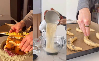 Rýchle domáce rožky: Chrumkavý recept, ktorý chutí lepšie než z pekárne