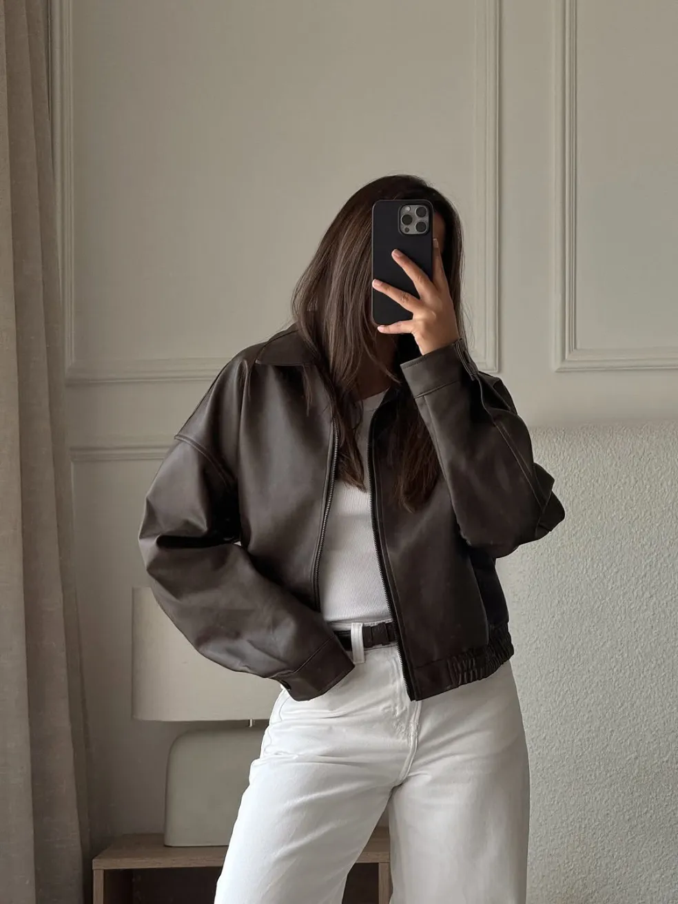 kožený outfit