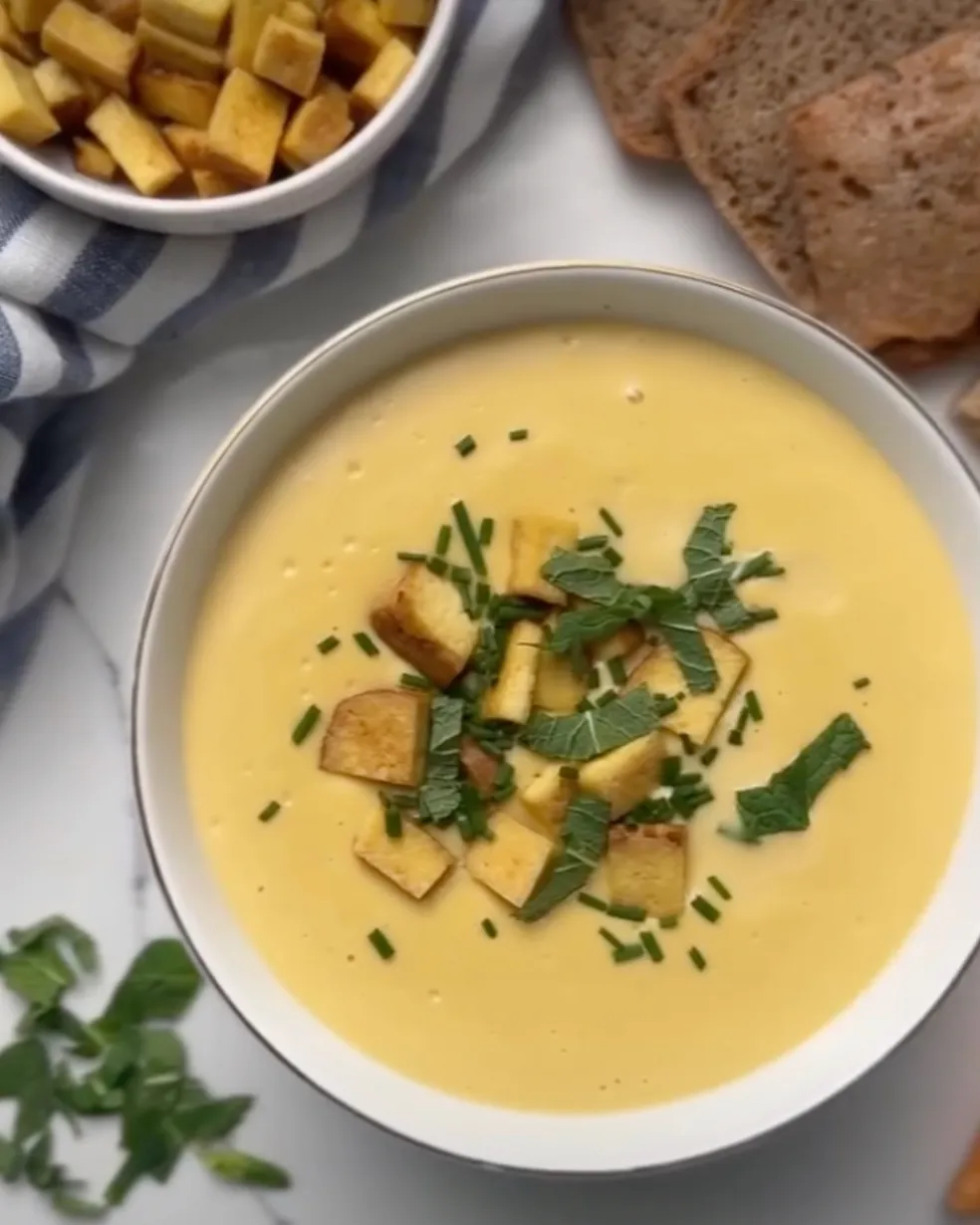krémová polievka recept