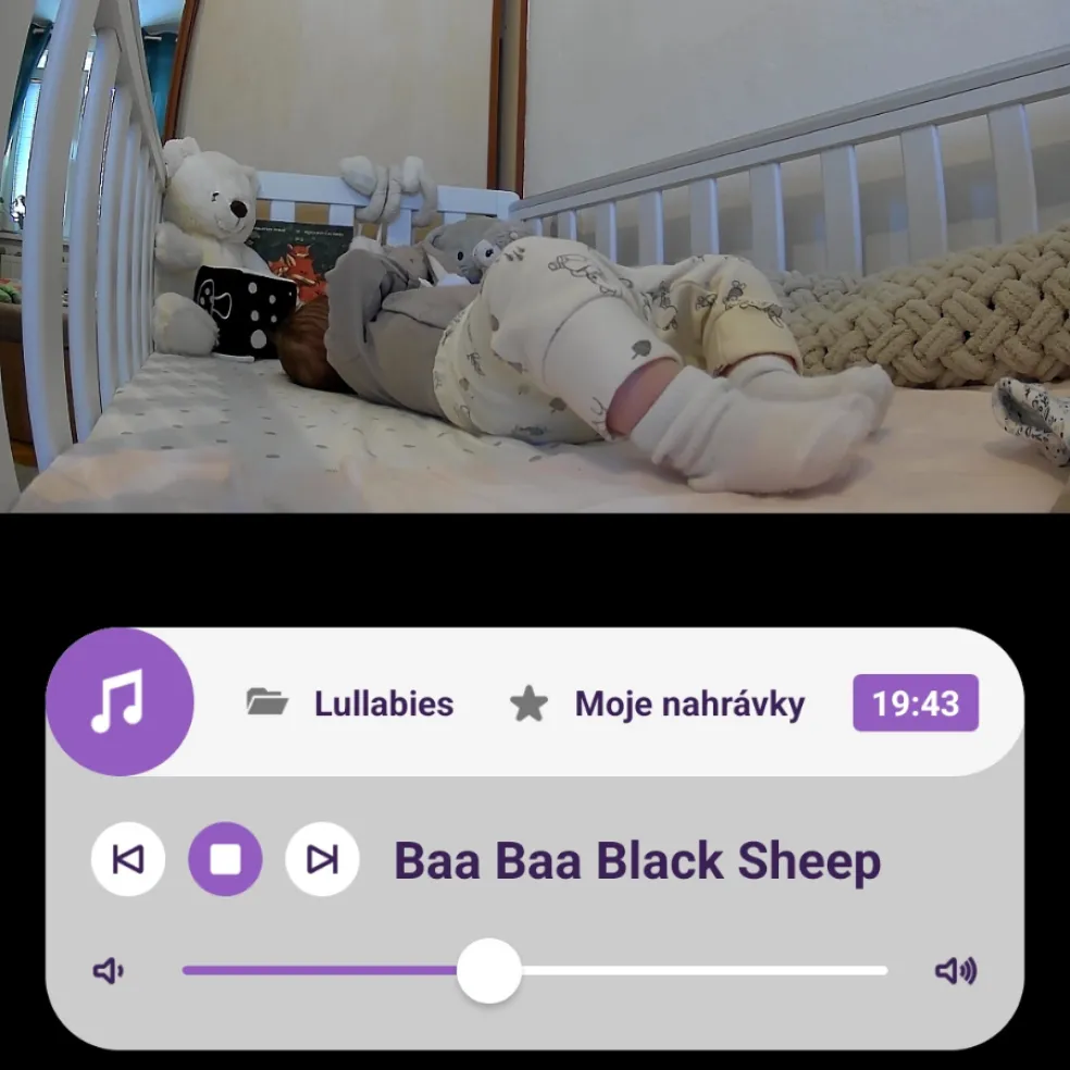aplikácia Baby Monitor+