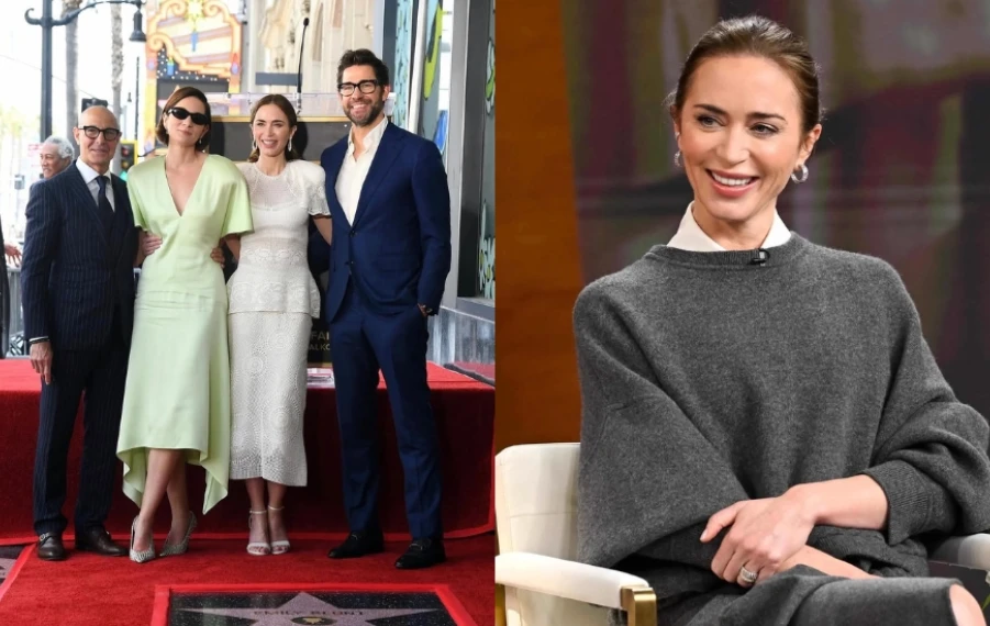 Stanley Tucci Emily Blunt
