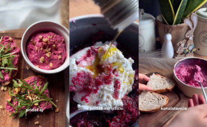 Cviklová nátierka s kozím syrom: Krémový hit na raňajky aj brunch