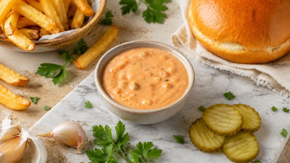domáci burger sauce
