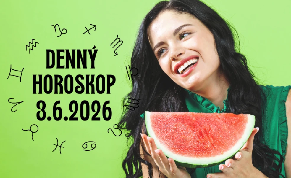 Horoskop na dnes 3 jún 2026
