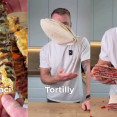 Tortilla kebab z rúry: Jednoduchý domáci kebab z mletého mäsa