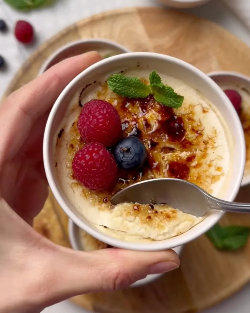 domáci crème brûlée