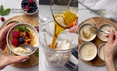 Crème brûlée bez vajec: Krémový dezert s chrumkavou karamelovou krustou