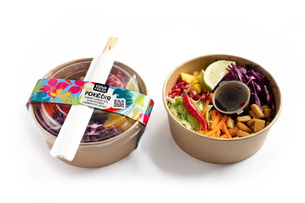 Titbit fresh poke tofu