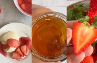 Jahodová panna cotta s mascarpone: Recept na luxusný dezert do pohára