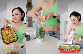 Zapekané cestoviny so špenátom a kuracím mäsom: Krémový fitness recept