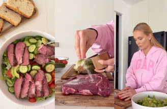 Steakový šalát s balsamikovým dresingom: Recept na sýtu letnú večeru