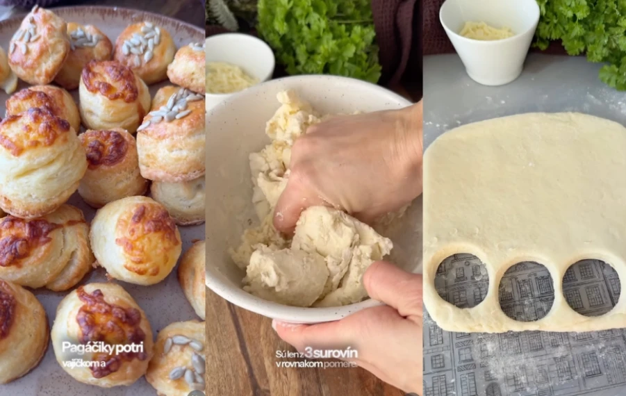 recept na tvarohové pagáčiky