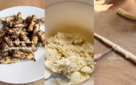 tvarohové šúľance s makom fit recept