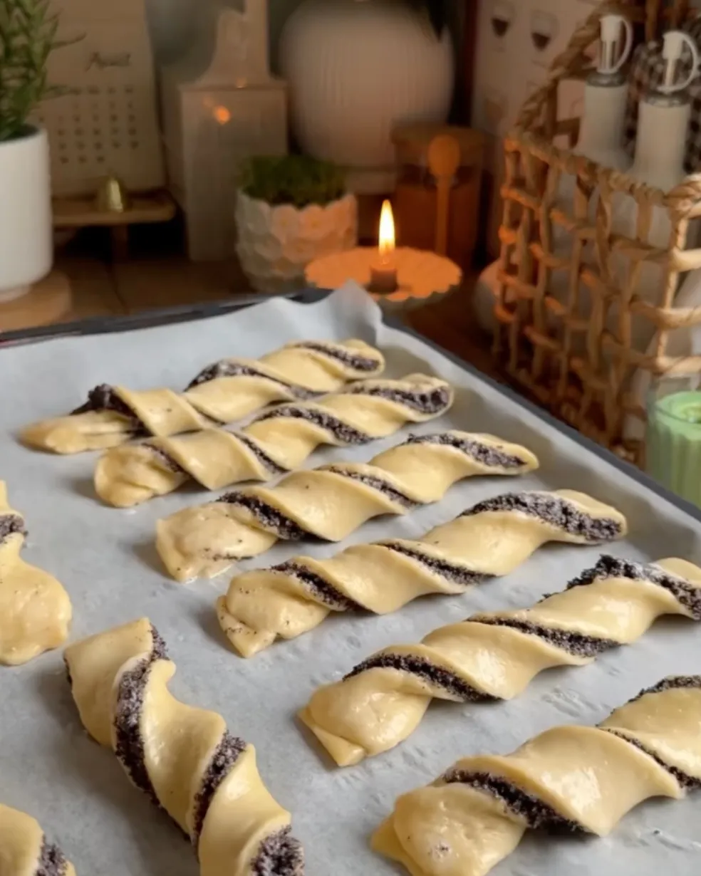 recept na makové tyčinky