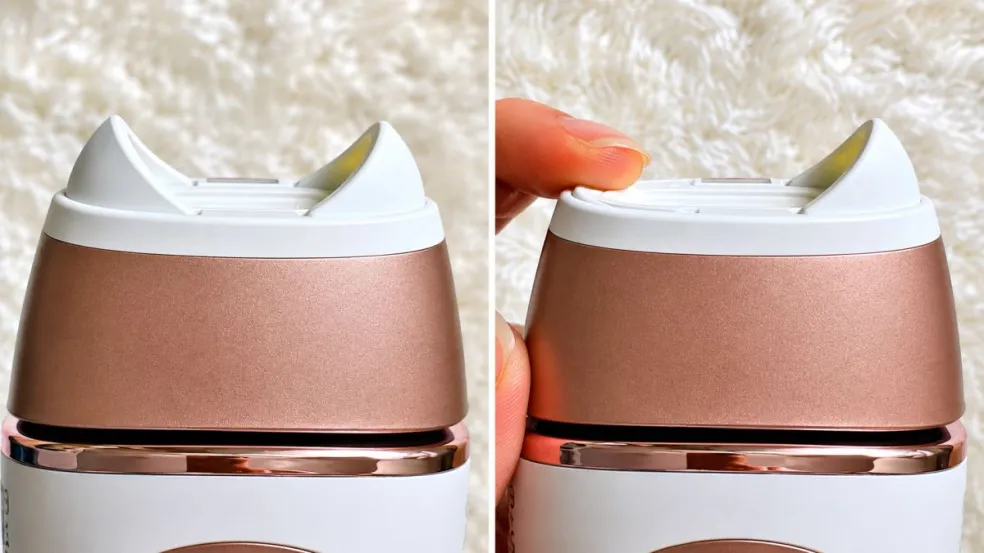 Tri hlavice Braun Skin i·expert IPL7321 — Smart Flex, na intímne oblasti a na tvár a prsty nôh