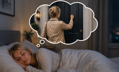 Dvere v sne: Čo znamená ich otváranie, klopanie na dvere či zamykanie?