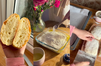 Overnight ciabatta bez miesenia: Chrumkavé pečivo ako z talianskej pekárne