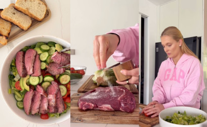 Steakový šalát s balsamikovým dresingom: Recept na sýtu letnú večeru
