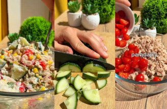 Letný tuniakový šalát: Rýchly recept bez varenia, ktorý zasýti na dlhé hodiny