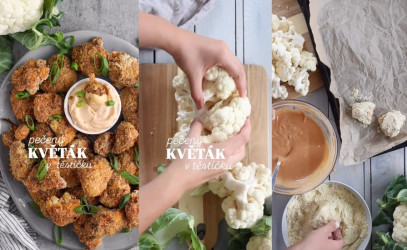 Chrumkavý karfiol v cestíčku: Recept do rúry aj teplovzdušnej fritézy