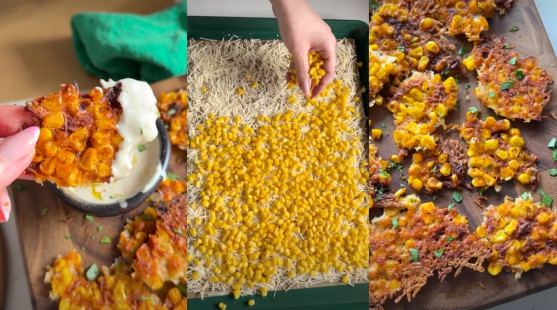 Parmezánové kukuričné chipsy: virálny recept z 2 ingrediencií
