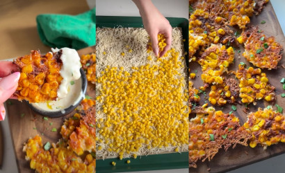 Parmezánové kukuričné chipsy: virálny recept z 2 ingrediencií